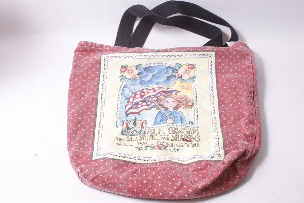 Mary Engelbreit Tote Walk Towards The Sunshine Fiddler's Elbow ~ 260618-WH 1118